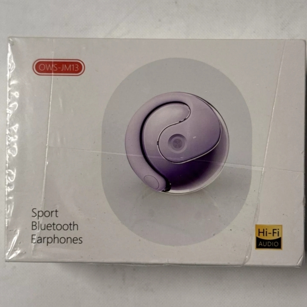 Purple Sport Bluetooth Earphones